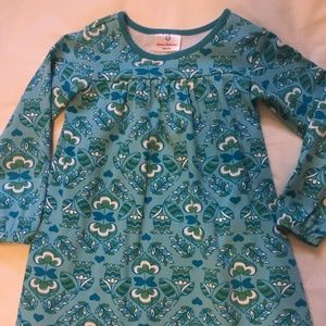 Hanna Andersson Girls Print Dress 110cm